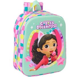 Sac à dos Gabby et la maison Magique Ice Cream 3D 27 CM Maternelle