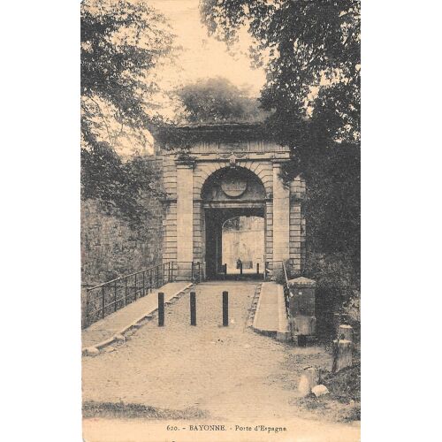 Carte Postale Bayonne (64) - Porte D Espagne [Non Circulée]