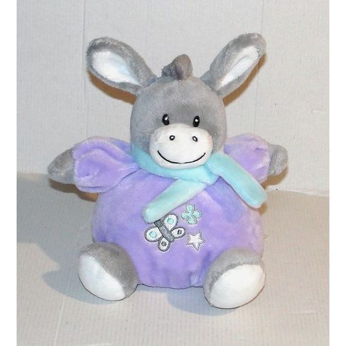 doudou ane boule violet artesavi