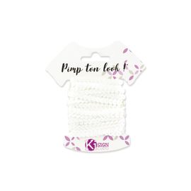 Ruban Sequins Flocon 6m Largeur 6 Mm - Graine Créative