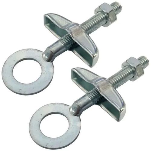 2x Tendeur De Chaine M6 Vélo Cycle 60mm Ajusteur Tension À Vis Épaisseur Cadre 5mm