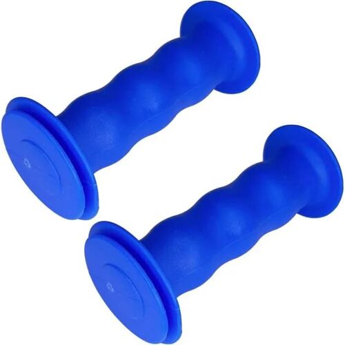 Paire De Poignee Bleu Velo Enfant Draisienne Tricycle Trottinette Diametre 19mm 85mm