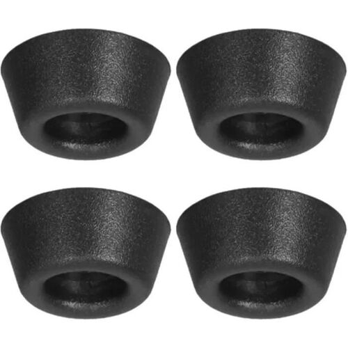 4x Patin glisseur 25 x 10mm pied meuble chaise universel conique rondelle cale plastique