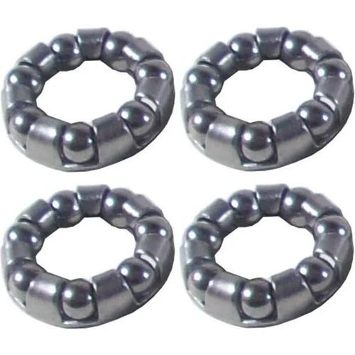 4x Roulement Cage A Billes Moyeu Arriere 7 Billes Roue Velo 1/4" Vtt Ville Bmx