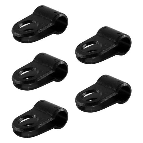 Supports De Fixation - Universel - Lot De 5 - Pour Gaine Frein Ø5mm - Pour Dérailleur Ø4mm - Plastique Léger