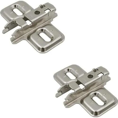 2x EMBASE EN CROIX A VISSER BLUM 173L6100 CHARNIÈRE PORTE MEUBLE PLACARD CUISINE SALLE DE BAIN