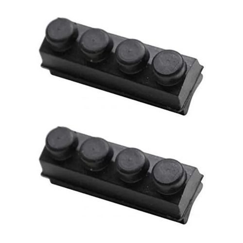 2x Patins De Frein Avant Solex Gomme Nue 40mm Type 3800 2200 5000