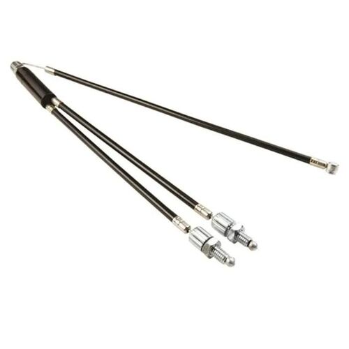 Kit Cable De Frein Superieur Rotor Bmx Freestyle 2x150mm/230mm Gaine Noir Vis Butee Reglage