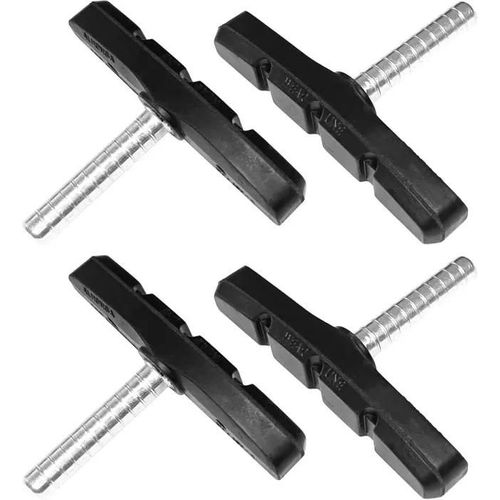 Cyclingcolors 4x Patin De Frein Vélo 2 Paires 70mm Symétrique À Tige Compatible Avec Pour Shimano Tektro Avid Sram Jante Cycle Vtt