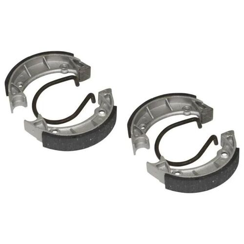 2x Machoire De Frein Mobylette Peugeot 103 Spx Rcx Avant Arriere Diametre 90mm Nid Abeille