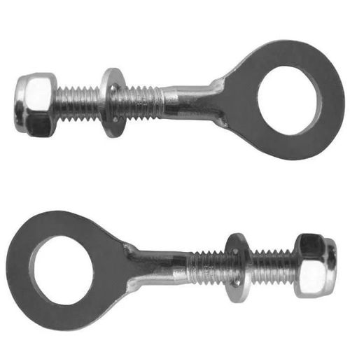 2x Tendeur De Chaine M6x100 Moto Mobylette Cyclomoteur Avec Ecrou Nylstop