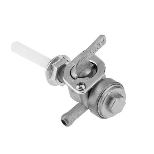 Robinet Essence Métal Coudé 90° On Off M10 Universel Moto Scooter Tondeuse Tracteur