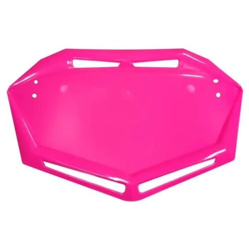 Plaque Rose Support Velo Bmx Trial Aero Design Plastique Competition Vtt Motocross Mx