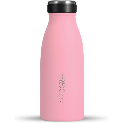 Gourde Acier Inoxydable ""Milkybottle"" - 350ml, Rouge | Bouteille Isotherme D'eau | Revêtement Durable Parfaite Pour Enfants, Sport, L'ecole | Isolée Qualité Supérieure