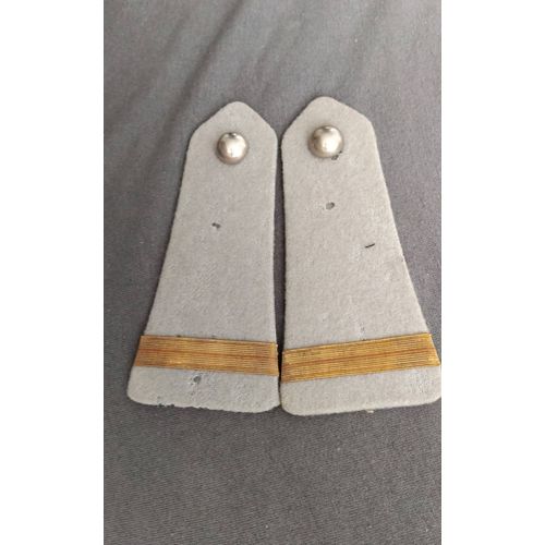Paire Epaulette Ancienne Adjudant Chef