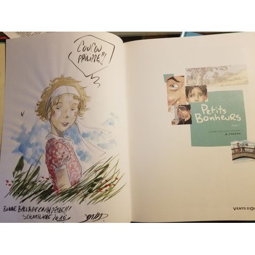 Belle Dédicace De H. Tonton Sur "Petits Bonheurs"