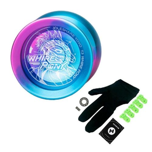 Ensemble de yo-yo réactif professionnel avec roulements remplaçables et gants pour enfants débutants, avec 5