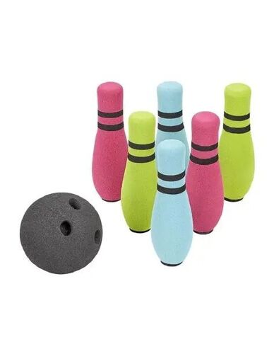 Jeu De Bowling En Mousse Play Out - 6 Quilles 1 Boule