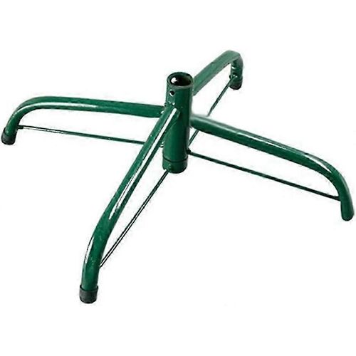 Support pour sapin de Noël artificiel en fer avec trépied - Vert 35 cm - Décoration de fête