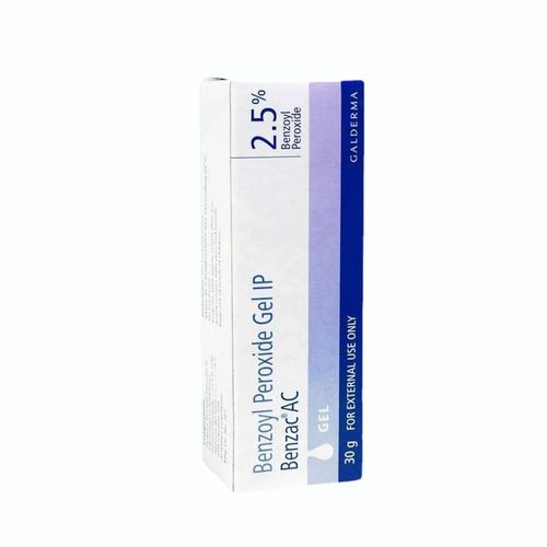 Benzac Ac 2.5% Gel, 30gm Each (Pack Of 2) 