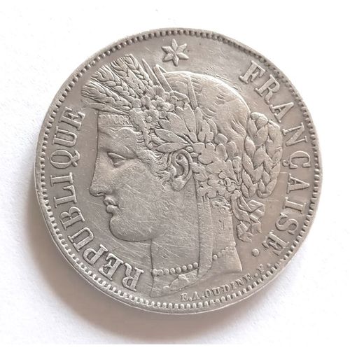 La Monnaie De 5 Francs Cérès De 1850 : Un Trésor Historique Rare