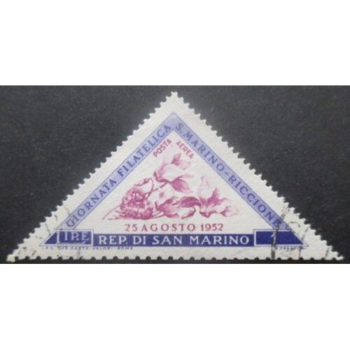 Saint-Marin Poste Aérienne N°92 Oblitéré