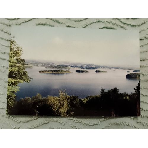 Carte Postale Colorée "Panther Creek Panorama" Vintage Années 90.