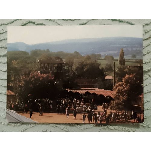Carte Postale Colorée "Taizé" Vintage Années 90.