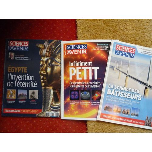 Sciences Et Avenir Hors-Serie N°198,162,197