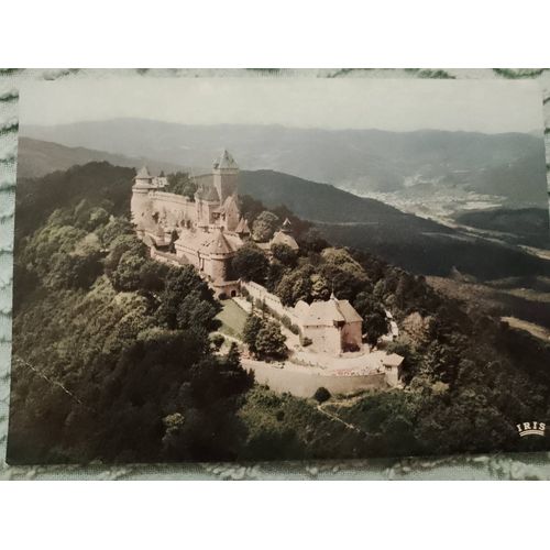 Carte Postale Colorée "Le Château Du Haut Koenigsburg En Alsace" Vintage Années 90.