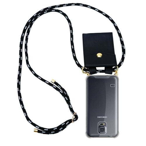 Coque Bandoulière Pour Samsung Galaxy S5 / S5 Neo Housse Etui Protection Lanyard