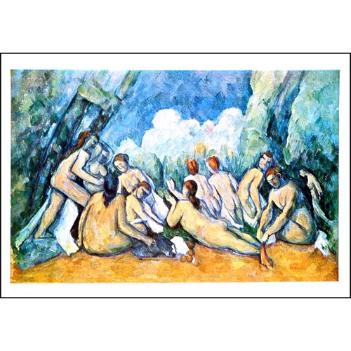 Cézanne Paul Lot 10 Cartes Postales Tableaux Peinture