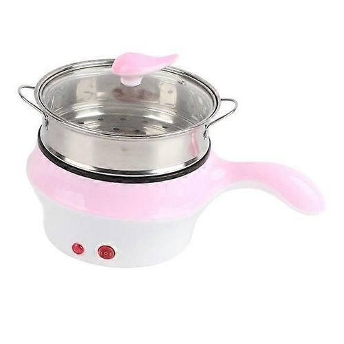 Cuisinière électrique multifonctionnelle à deux vitesses, mini poêle à frire électrique portable, cuiseur à riz pour dortoir étudiant (AU 220V)