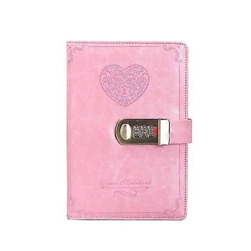 Journal Intime Avec Cadenas Pour Filles - Journal Intime En Cuir Avec Mot De Passe Et Serrure À Combinaison