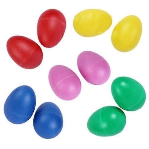 Lot De 10 Instruments De Musique À Percussion En Plastique, ?Ufs, Maracas, Shakers
