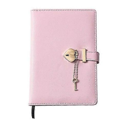Journal Intime Avec Cadenas Et Clé, Cadenas À Combinaison En Forme De C?ur, Journal Intime Verrouillé Pour Filles, Journaux De Lecture Pour Organisateurs Personnels (B)