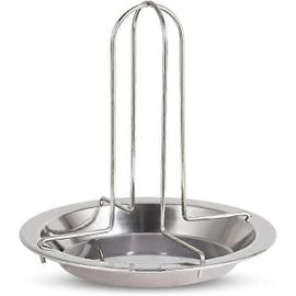 Grille à poulet, support pour cuisses de poulet, support à poulet en acier inoxydable, rôtissoire antiadhésive pour poulet et dinde, ustensiles de cuisine pour grillades