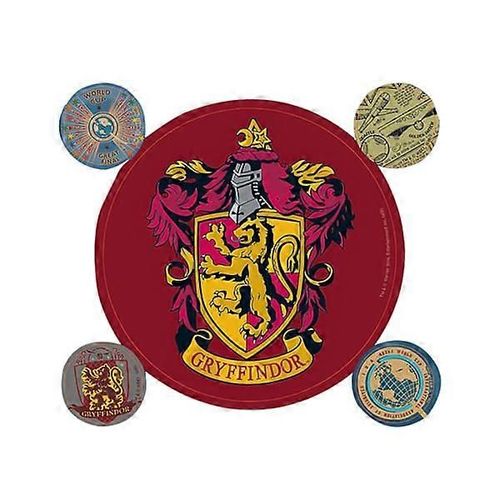Autocollants Harry Potter Gryffondor Taille Unique Rouge Rouge Taille Unique
