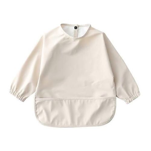 Bavoirs Imperméables Pour Bébés, Bavoirs À Manches Longues Pour Nourrissons Et Tout-Petits, Faciles À Nettoyer Et Lavables