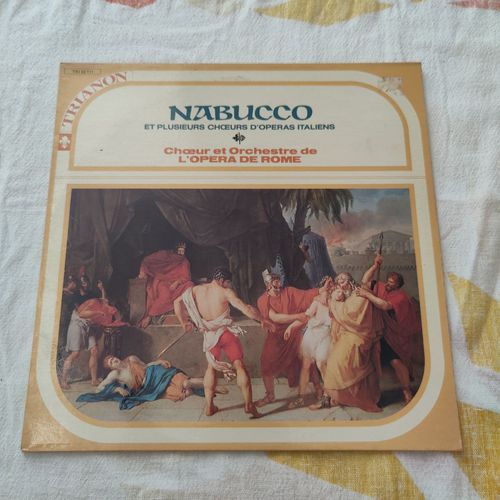 Vinyle Nabuco, Et Plusieurs Choeurs D’Opéras Italiens