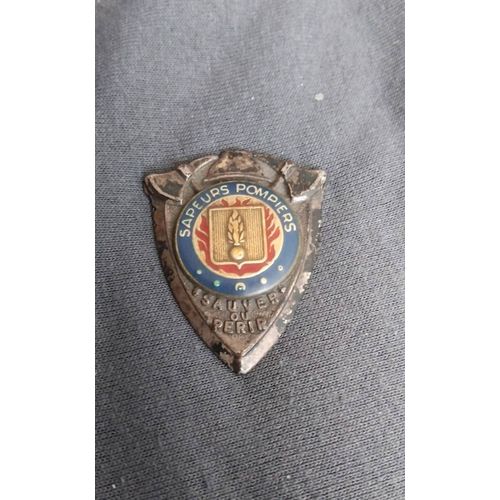 Insigne Général Des Sapeurs Pompiers Sans Attache Arrière