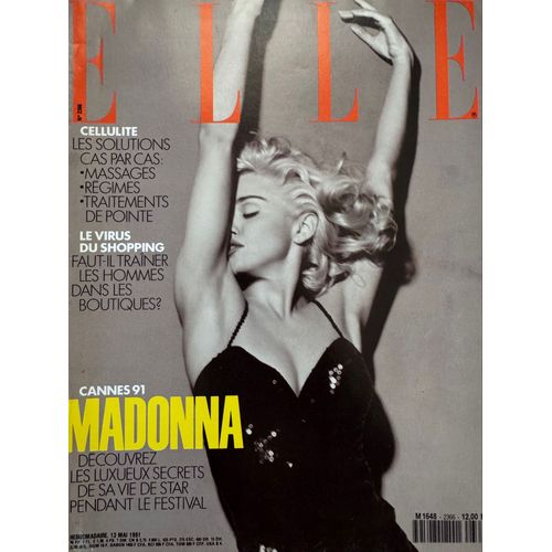 Madonna Elle Magazine 1991 Très Bonne État 