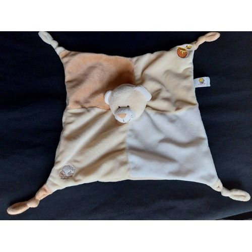 Doudou plat ours Lascar