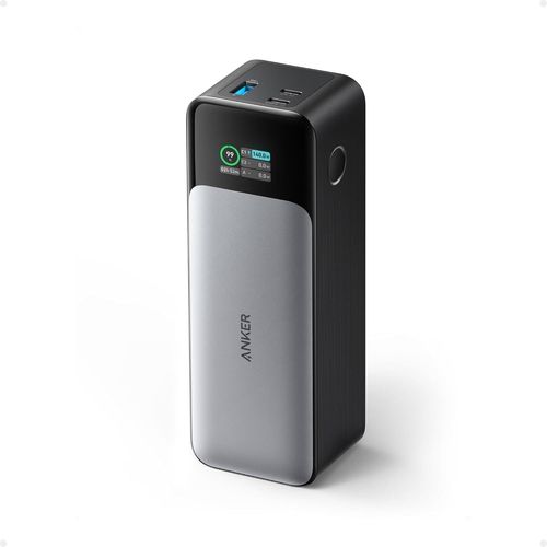 Asfasfq-Batterie Externe 737 (Powercore 24 K) De 24000 Mah Avec 3 Ports, Puissance 140 W, Écran Numérique, Compatible Avec Iphone 16 Pro Max, Samsung, Macbook, Dell, Airpods Et Plus Encore