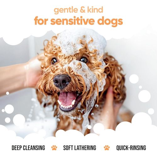 Dog Shampoo For Fleas And Ticks-Removes Fleas,Ticks And Mites-Deep Cleansing Shampoo For Dogs (1 L)