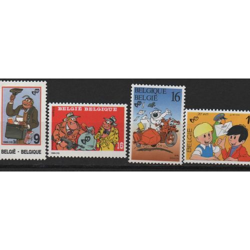 Belgique Timbres La Bande Dessinée Belge