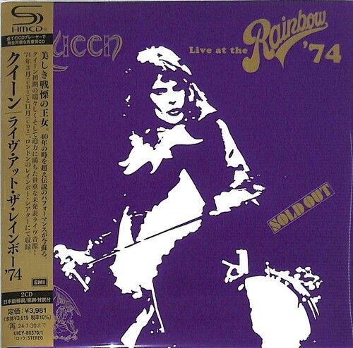 Queen + Adam Lambert - Live At Rainbow '74 - Shm Paper Sleeve [Compact Discs] Japanese Mini-Lp Sleeve, Ltd Ed, Shm Cd, Japan - Import