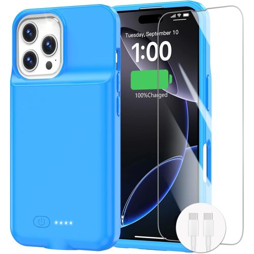 SJZG-Coque De Batterie Pour Iphone - Chargeur De Batterie Portable De 6,3