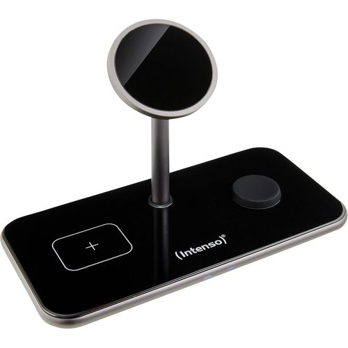 Asfasfq-Chargeur Magnetique 3en1 Mb13 Noir, Station De Charge 3en1 Pour Iphone, Écouteurs Et Montre