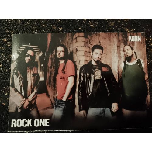 Carte Postale Colorée "Korn" Années 2000.